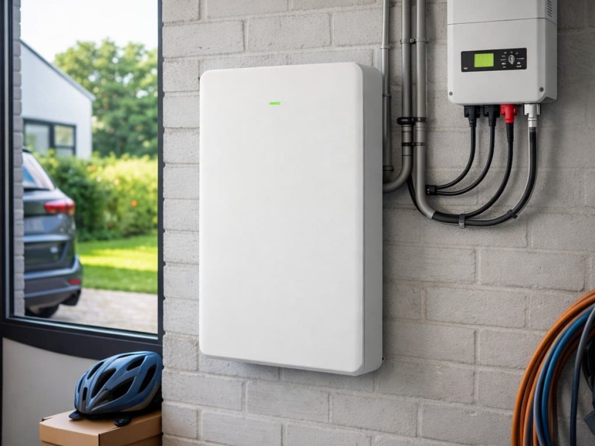 thuisbatterij in woning